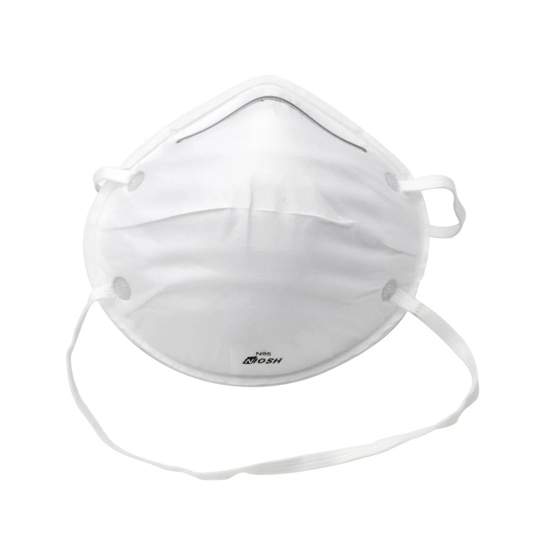 Niosh Approved Nonwoven Anti Dust Respirator Disposable N95 Face Mask