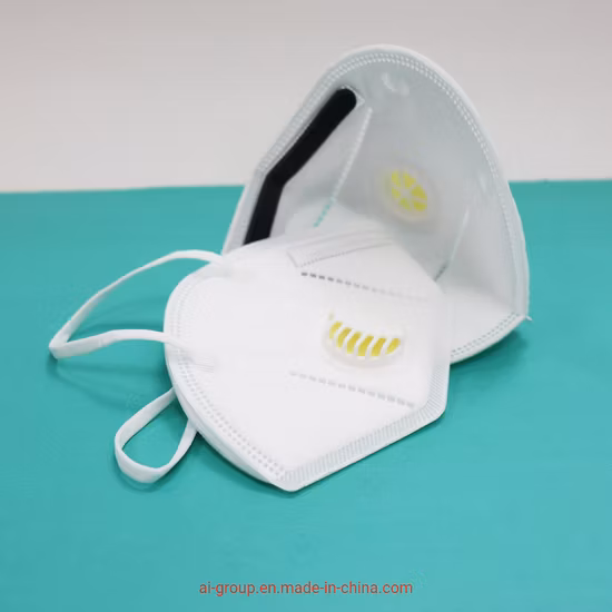 Mascarilla desechable barata N95 Niosh Mask Anti-Virus certificado por Niosh Ce FDA en stock