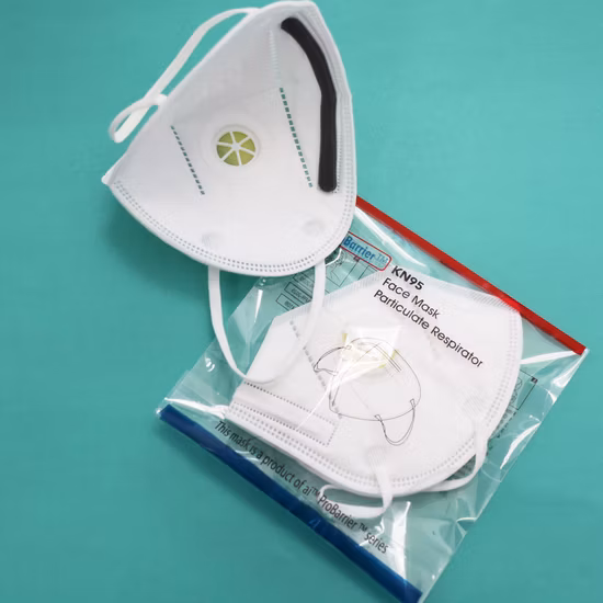 La última versión de mascarilla desechable de algodón plegable N95